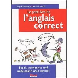 livre le petit de l'anglais correct