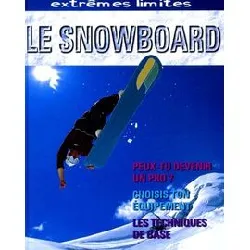 livre le snowboard