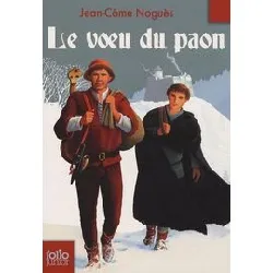 livre le voeu du paon