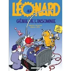 livre léonard - tome 45 - génie de l'insomnie