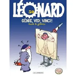 livre léonard - tome 50 - génie, vidi, vinci!