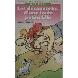livre les découvertes d'une toute petite fille