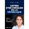 livre lettre d'un hussard de la république