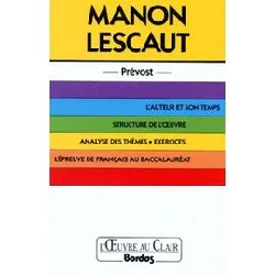livre manon lescaut