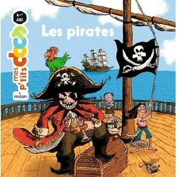 livre mes p'tits docs - les pirates - dès 4 ans
