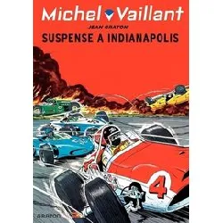 livre michel vaillant - tome 11 - suspense à indianapolis