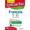 livre spécial bac fiches français 1res toutes séries