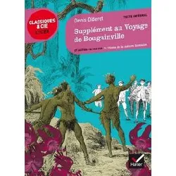 livre supplément au voyage de bougainville