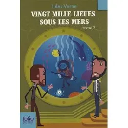 livre vingt mille lieues sous les mers - tome 2