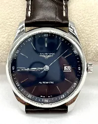 montre longines the longines master collection l2.793.4.92.0 mouvement automatique boîtier 40 mm cadran bleu et bracelet en cuir m