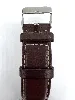 montre seiko kinetic automatique à remontage cinétique avec bracelet en cuir marron modèle 5m82-0be0