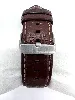 montre seiko kinetic automatique à remontage cinétique avec bracelet en cuir marron modèle 5m82-0be0