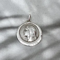 pendentif métaillon ancien argent autre 1