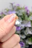 pendentif or perle tahiti forme poire or 750 millième (18 ct) 1,19g