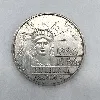 pièce 100 francs statue liberté 1986  argent 900 millième 15,03g