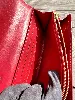portefeuille louis vuitton sarah en cuir verni rouge