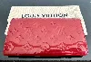 portefeuille louis vuitton sarah en cuir verni rouge