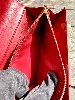 portefeuille louis vuitton sarah en cuir verni rouge