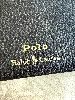 portefeuille ralph lauren en cuir marron