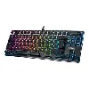 roccat vulcan tkl - clavier - avec roulette de volume - backlit - usb - azerty - français - commutateur : commutateurs linéaires r