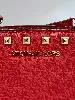 sac michael kors petit marilyn en cuir saffiano rouge avec bandoulière amovible