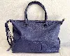 sac see by chloé en cuir bleu à bandoulière