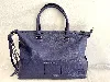 sac see by chloé en cuir bleu à bandoulière
