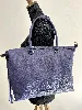 sac see by chloé en cuir bleu à bandoulière