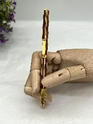 stylo bille céline en plaqué or