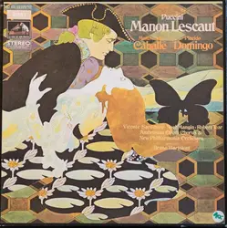 vinyle puccini / montserrat caballé / placido domingo - manon lescaut (1976)