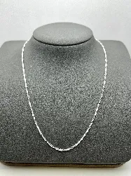 18600645 collier /chaîne argent maille torsade l45cm argent 925 argent 925 millième (22 ct) 2,23g argent 925 millième (22 ct) 2,23
