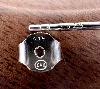 70240325 boucles d'oreilles puces rondes argent 925 millième (22 ct) 0,82g argent 925 millième (22 ct) 0,82g
