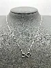 72129345 collier motif infini l48cm argent 925 millième (22 ct) 2,14g argent 925 millième (22 ct) 2,14g