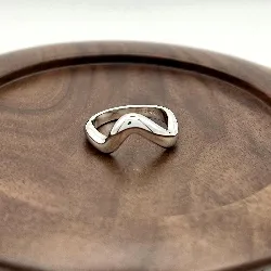 7983900 bbague vague lisée t56 argent 925 millième (22 ct) 6,15g argent 925 millième (22 ct) 6,15g