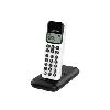 alcatel d285 voice - téléphone sans fil - système de répondeur avec id d'appelant - (conférence) à trois capacité d'appel - blanc