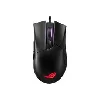 asus rog gladius ii core - souris - pour droitiers - optique - filaire - usb - noir