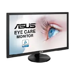 asus vp247hae - écran led - 23.6" - 1920 x 1080 full hd (1080p) - va - 250 cd/m² - 3000:1 - 5 ms - hdmi, vga - noir