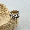 bague argent maille tressée argent autre 10,75g