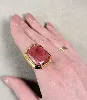 bague philippe ferrandie pierre rose
