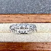 bague tour américain en argent sertie de oxydes argent 925 millième (22 ct) 3,46g