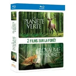 blu-ray 2 films sur la forêt : la planète verte + le royaume de la forêt - pack - blu - ray
