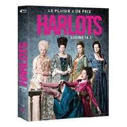 blu-ray harlots - saisons 1 et 2 - blu - ray