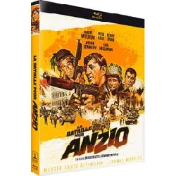 blu-ray la bataille pour anzio - master haute définition - format respecté - blu - ray
