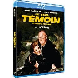 blu-ray le seul témoin (narrow margin) - blu - ray