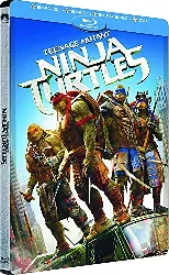 blu-ray ninja turtles - steelbook combo 3d + du film + bonus + dvd