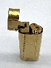 briquet cartier plaqué or