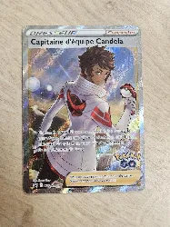 carte pokémon capitaine d'équipe candela swsh228 fr