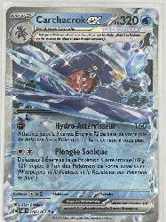 carte pokémon carchacrok ex 038/182 fr