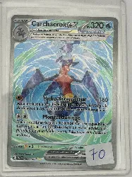 carte pokémon carchacrok ex 245/182