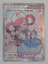 carte pokémon dame du centre pokémon 105/106 fr